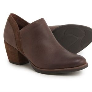 Korks Womens Raynor Shooties Comfort Leather Heels Ankle Boots shoes sz 7